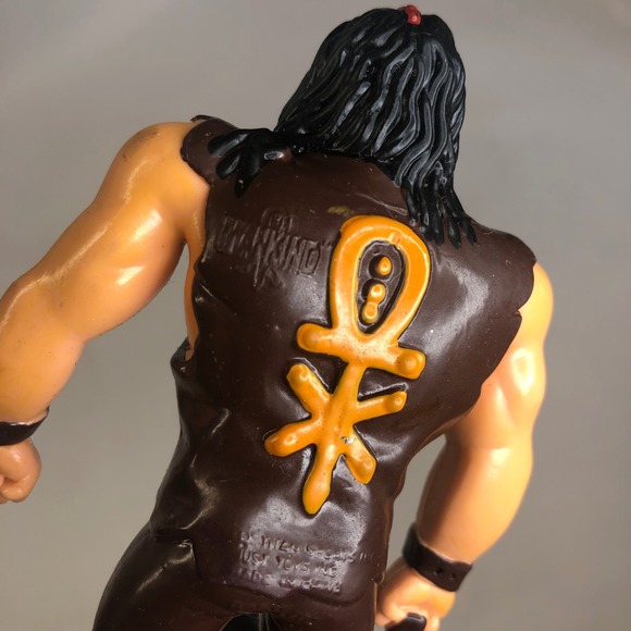 1997 WWF Just Toys Bend-Ems Undertaker Mankind Paul Bearer Wrestling Figs - Picture 16 of 16